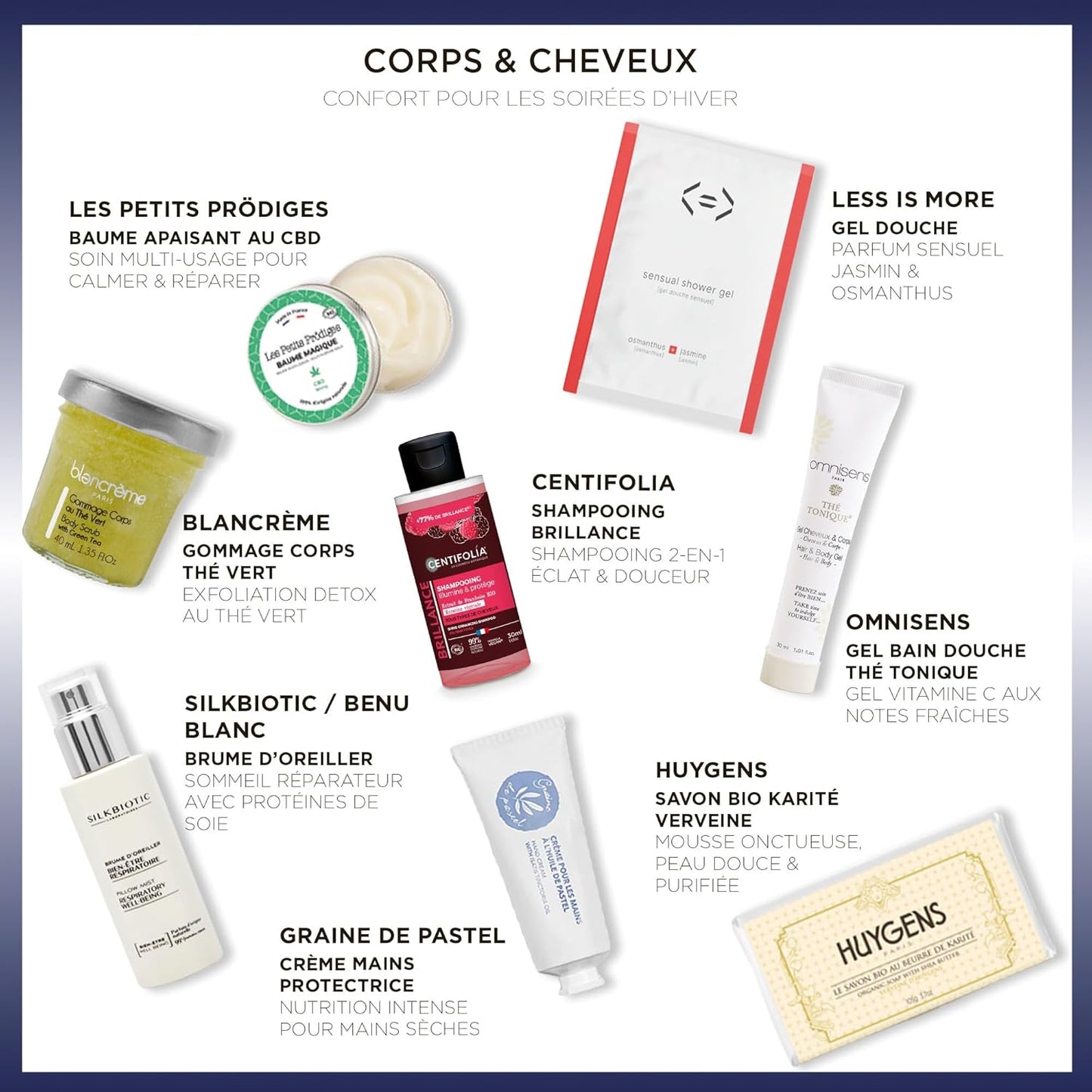 Calendrier de l’Avent Beauté La French Beauty – 24 produits clean & français